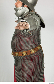  Photos Medieval Guard in mail armor 3 Medieval clothing Medieval soldier chainmail armor plate armor upper body 0004.jpg